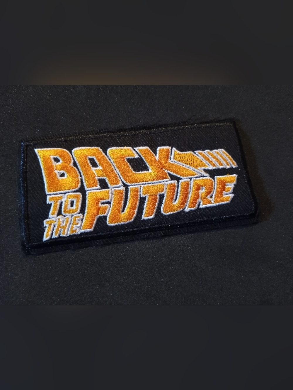 Back to the Future movie embroidered iron on patch